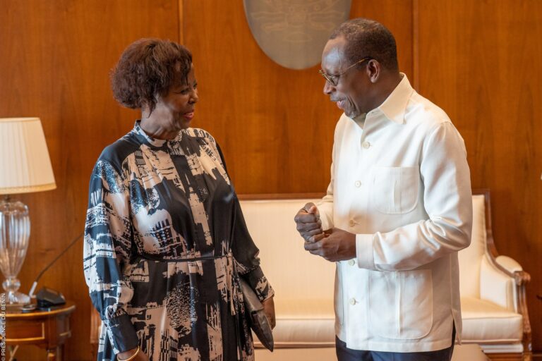 Bénin: Patrice Talon a échangé avec Louise Mushikiwabo, SG de l'OIF