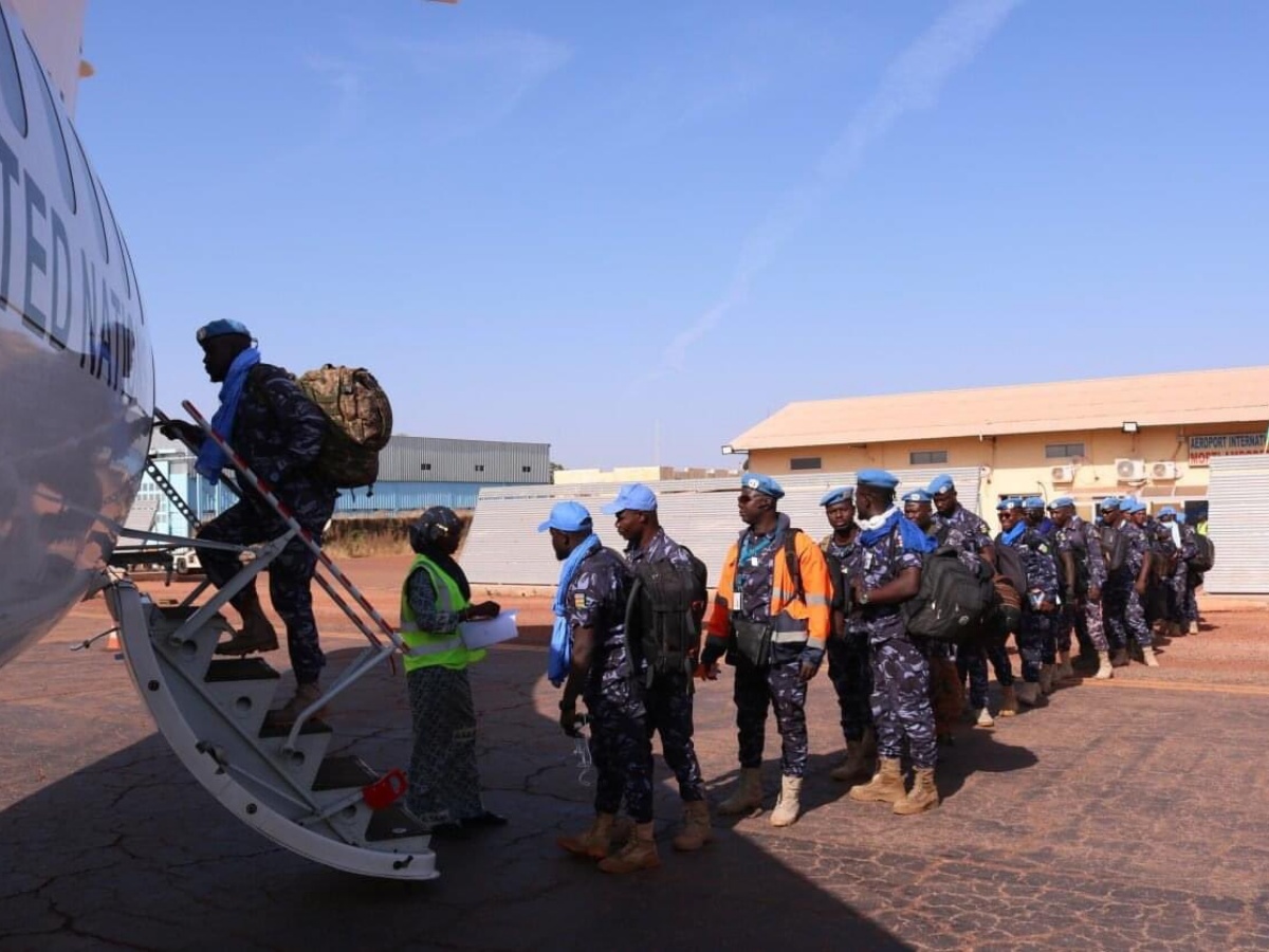 Minusma: 223 soldats du contingent béninois de retour à Cotonou