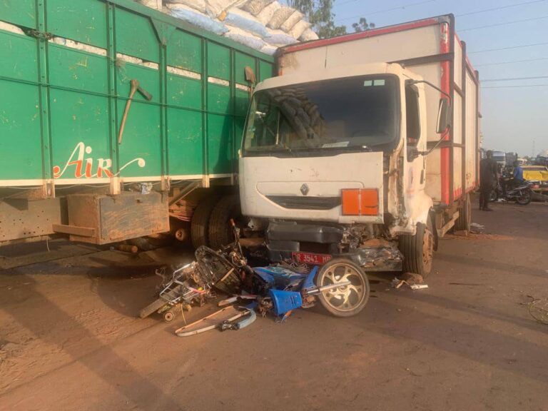 Bénin: un mort dans un accident à Abomey-Calavi