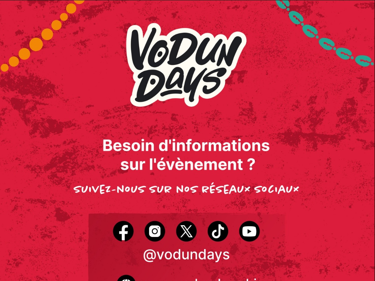 Bénin: voici le programme des Voduns days