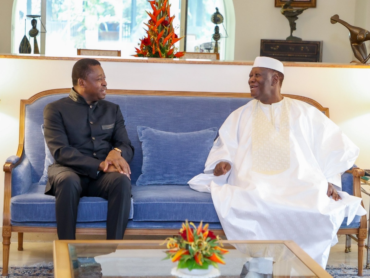 Faure Gnassingbé et Alassane Ouattara