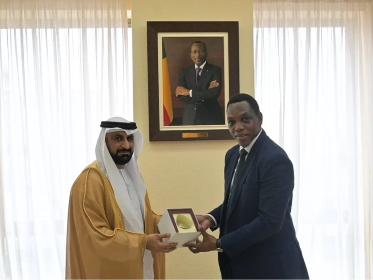 Bénin: Yvon Détchénou échange avec l'ambassadeur des Emirats arabes unis