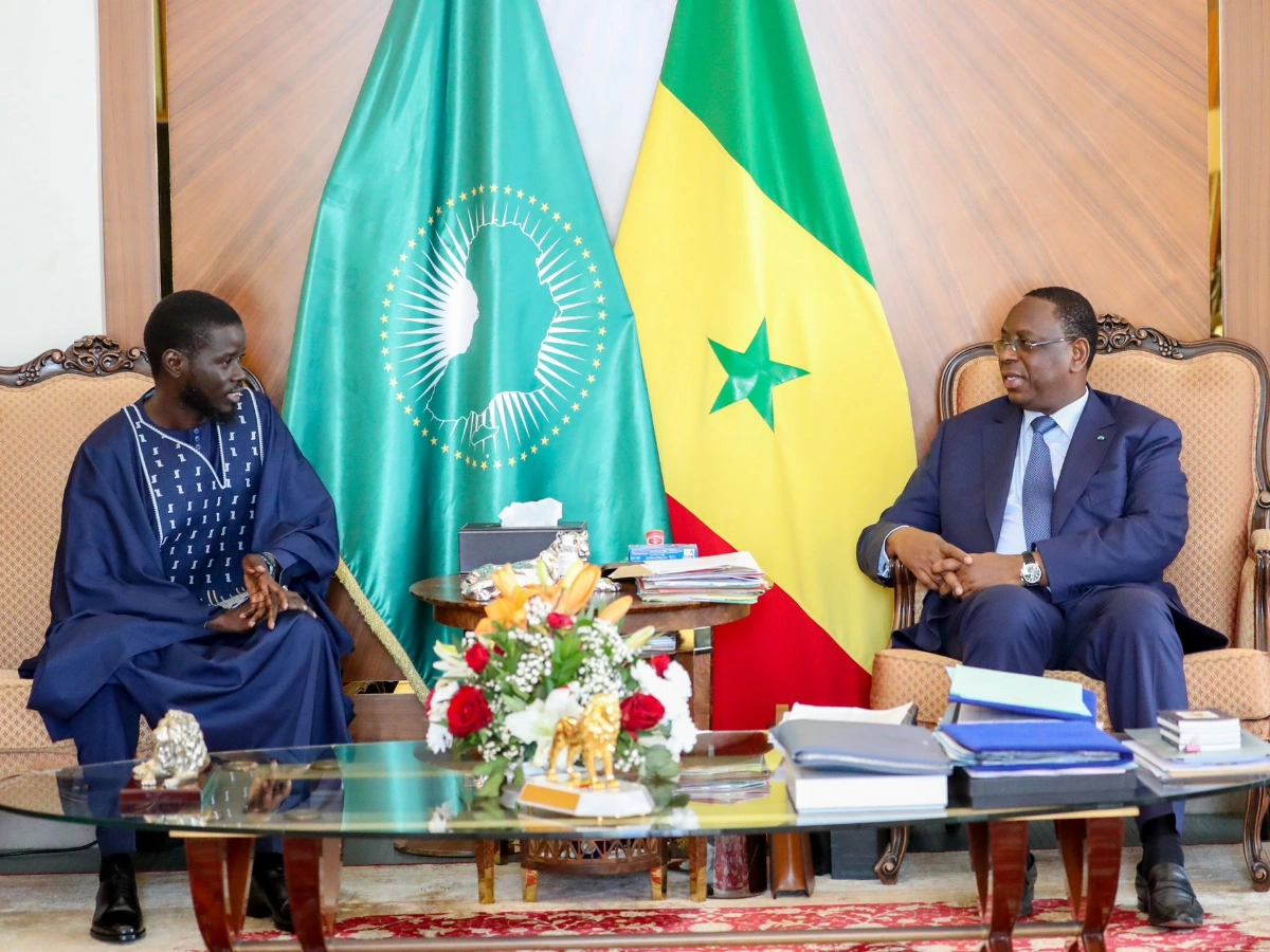 Bassirou Diomaye Faye reçu par Macky Sall