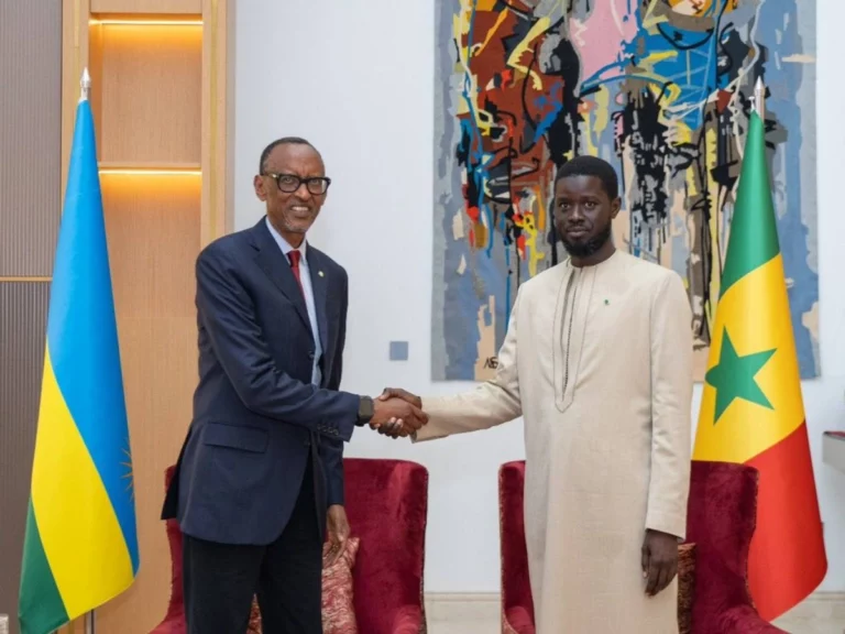 Coopération: Bassirou Diomaye Faye reçoit Paul Kagame