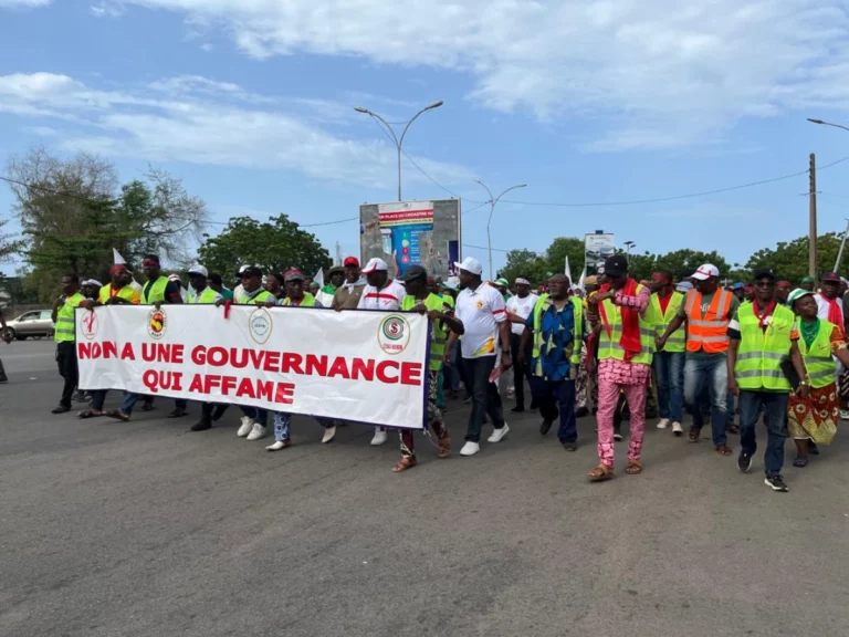 Marche contre la vie chère au Bénin: voici la déclaration des centrales syndicales