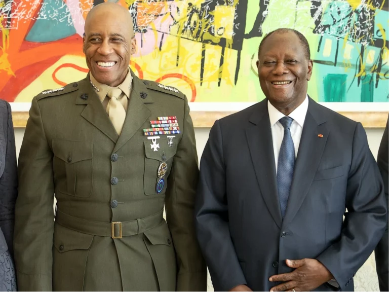 Coopération militaire: Michael Langley, commandant d'Africom en visite au Bénin