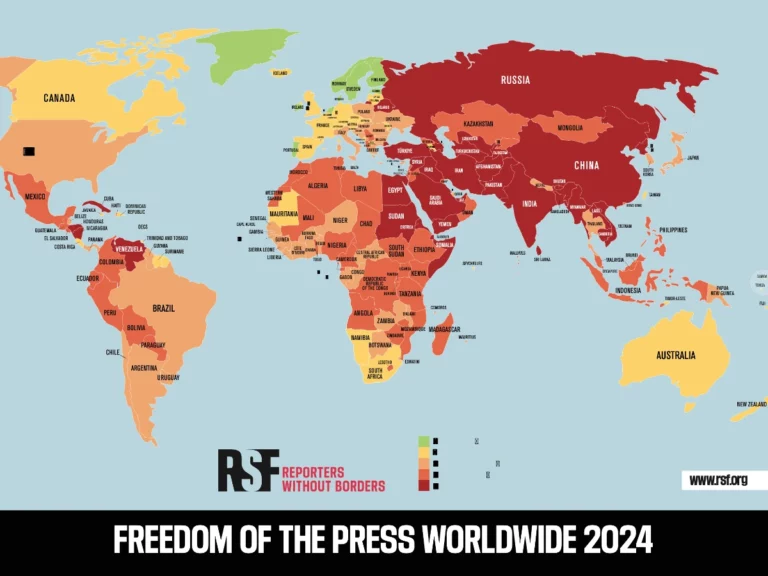Le Bénin classé 89e sur 180 pays dans le classement 2024 de la liberté de la presse