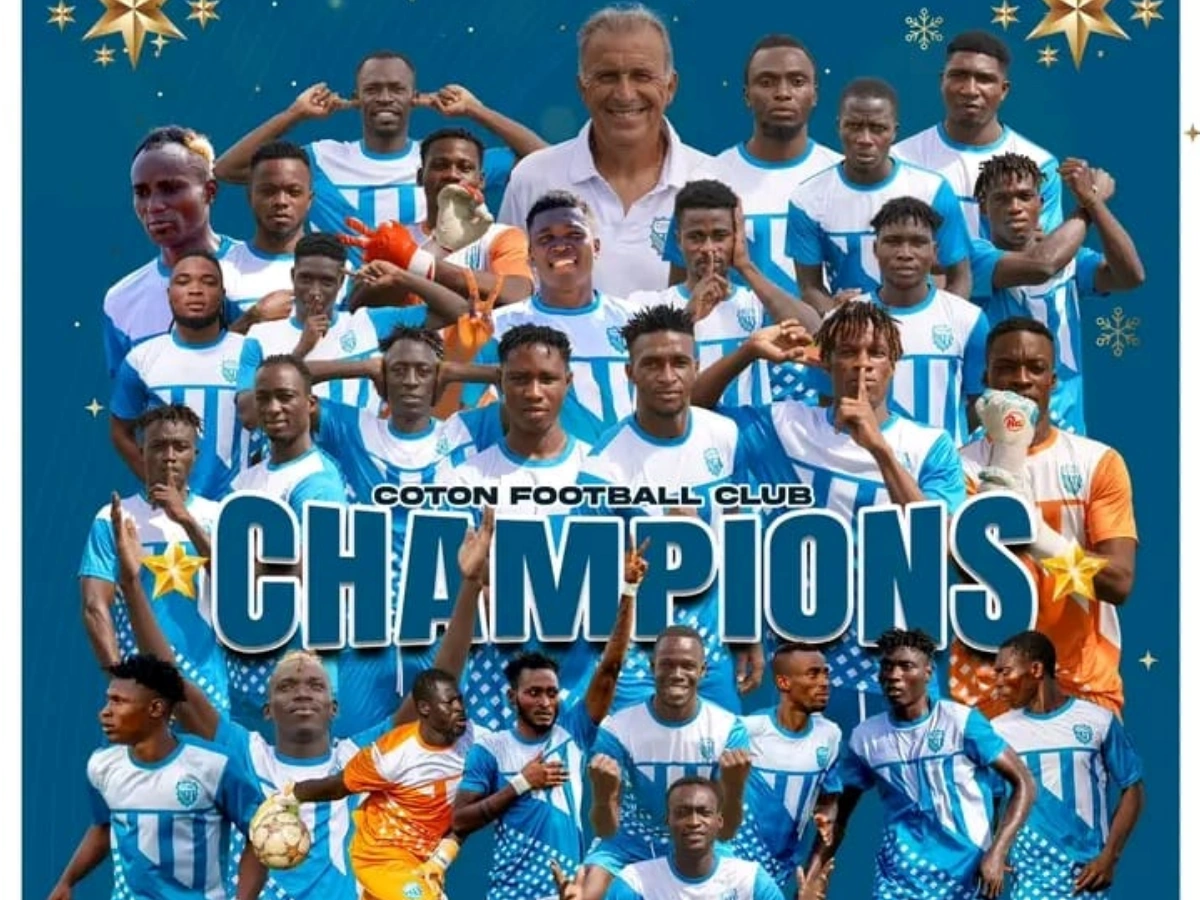 Bénin: Coton FC sacré champion pour la 3e fois d'affilée