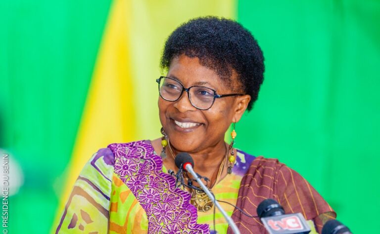 La Ministre de l’Enseignement Supérieur et de la Recherche Scientifique de la République du Bénin, Eléonore Yayi Ladekan