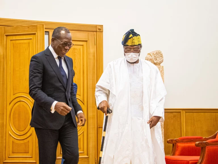 1er août Bénin: Patrice Talon rend visite à Nicéphore Soglo