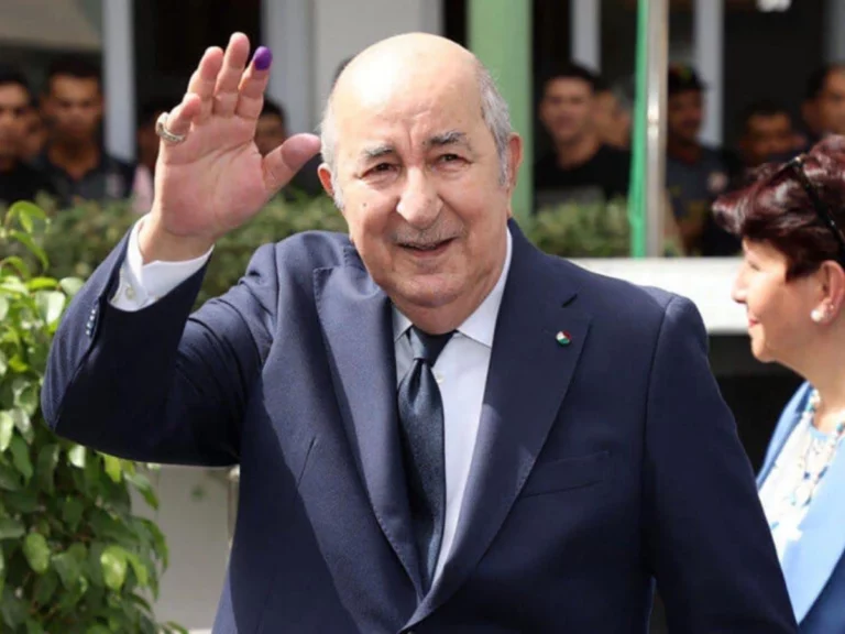 Abdelmadjid Tebboune réélu président avec 94,65% des voix